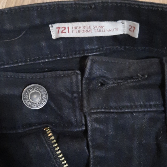 Levi's 721 High Rise Skinny jeans - Picture 2 of 3